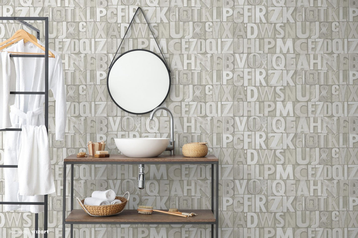 Indigo Maison 4704-1 room wallpaper by La Belle Maison