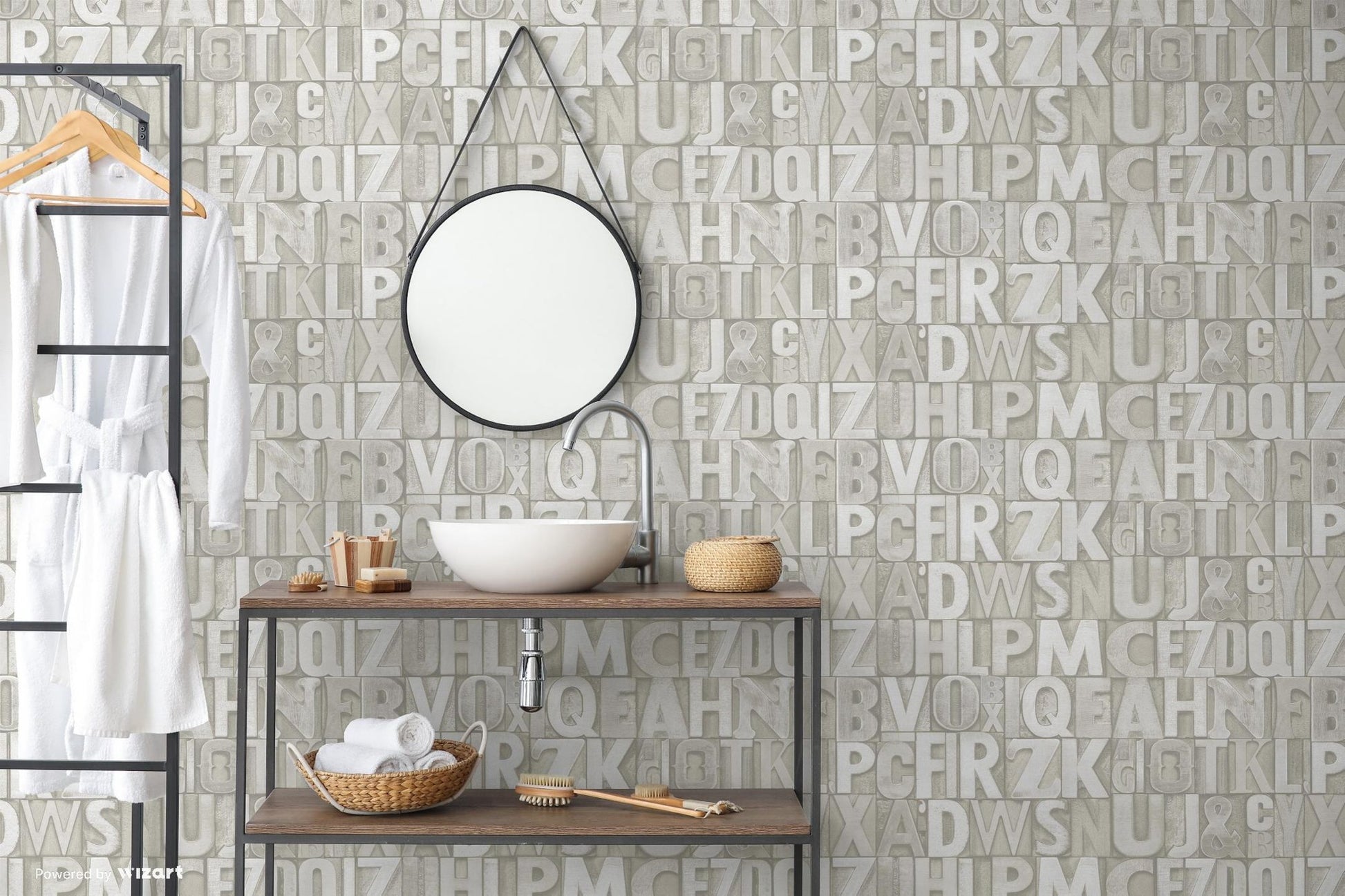 Indigo Maison 4704-1 room wallpaper by La Belle Maison