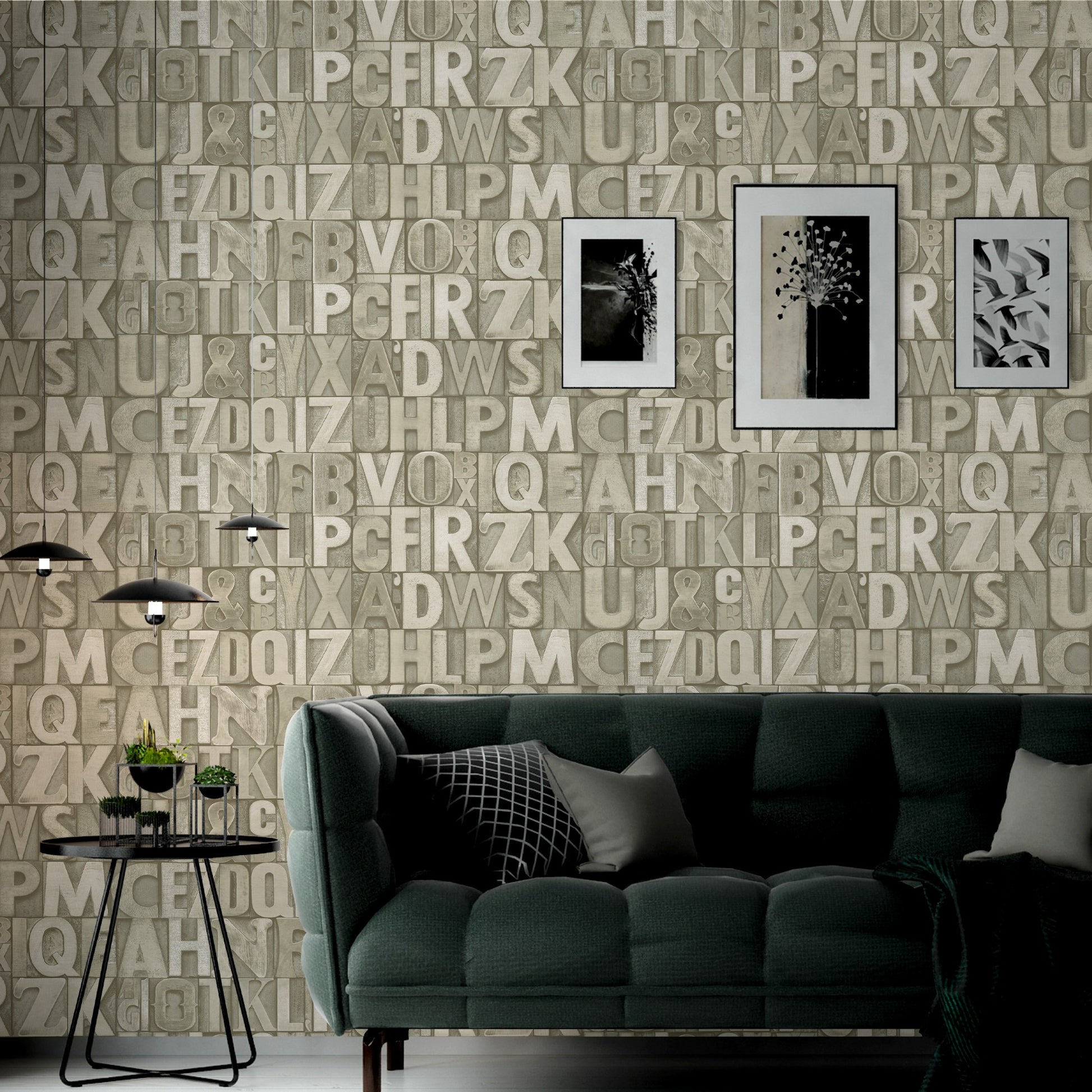 Indigo Maison 4704-2 room wallpaper by La Belle Maison
