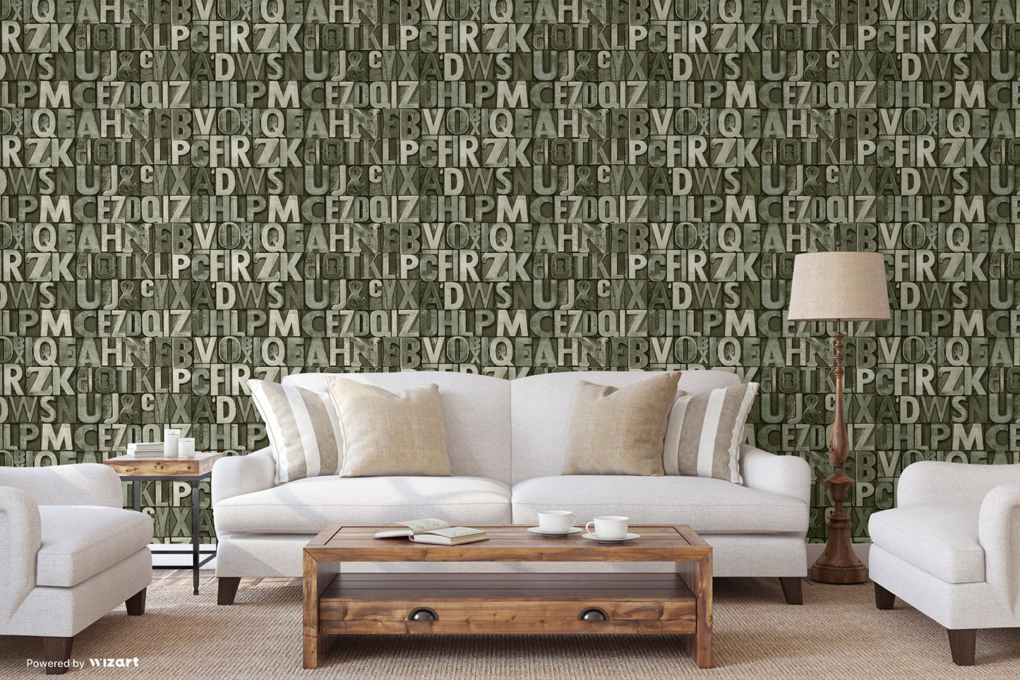 Indigo Maison 4704-3 room wallpaper by La Belle Maison
