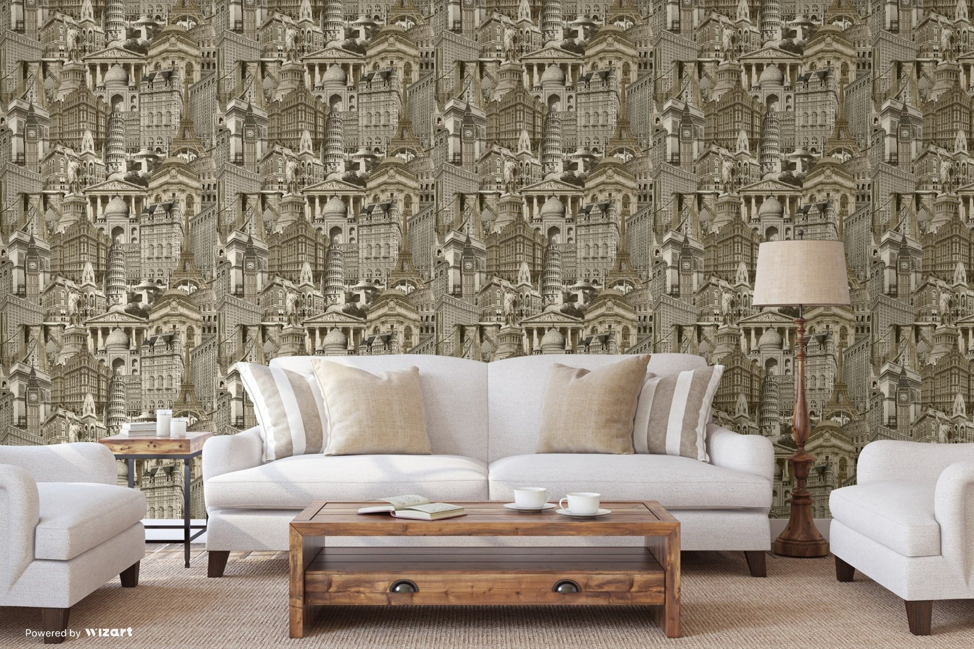 Indigo Maison 4705-1 room wallpaper by La Belle Maison