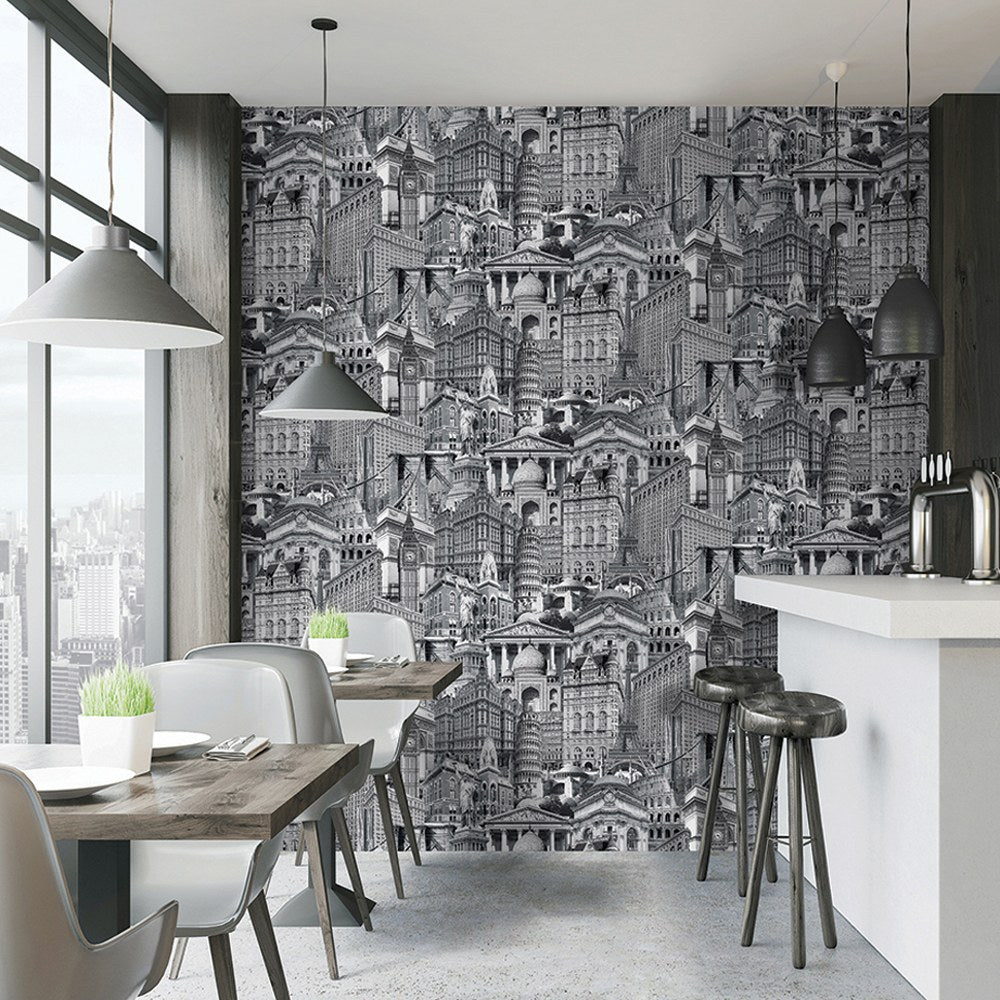 Indigo Maison 4705-2 room wallpaper by La Belle Maison