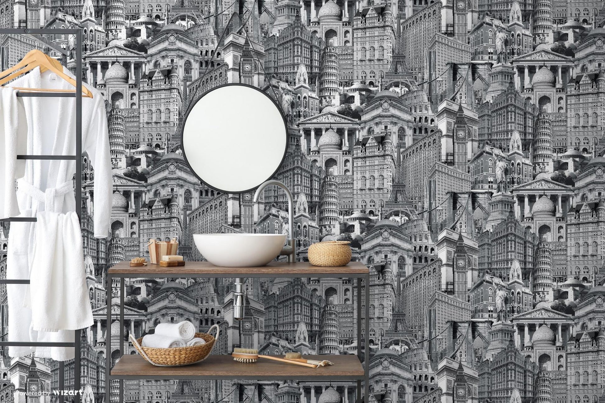 Indigo Maison 4705-2 room wallpaper by La Belle Maison