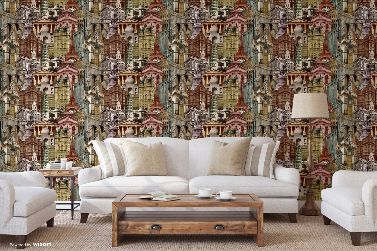 Indigo Maison 4705-3 room wallpaper by La Belle Maison