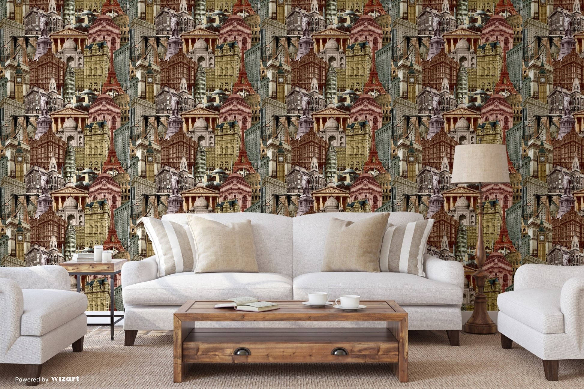 Indigo Maison 4705-3 room wallpaper by La Belle Maison