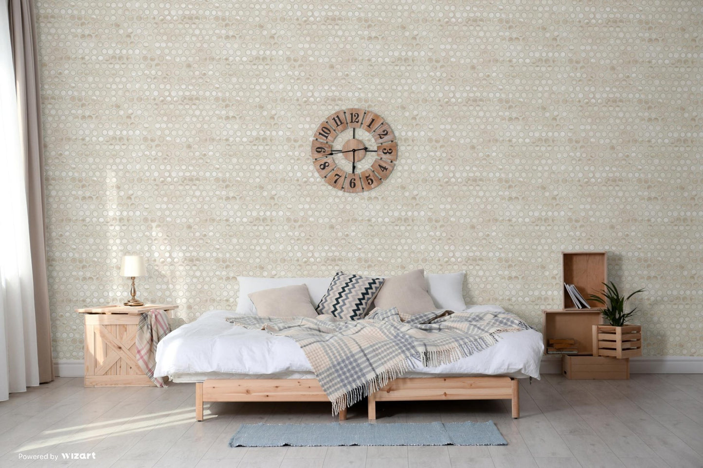 Indigo Maison 4706-1 room wallpaper by La Belle Maison
