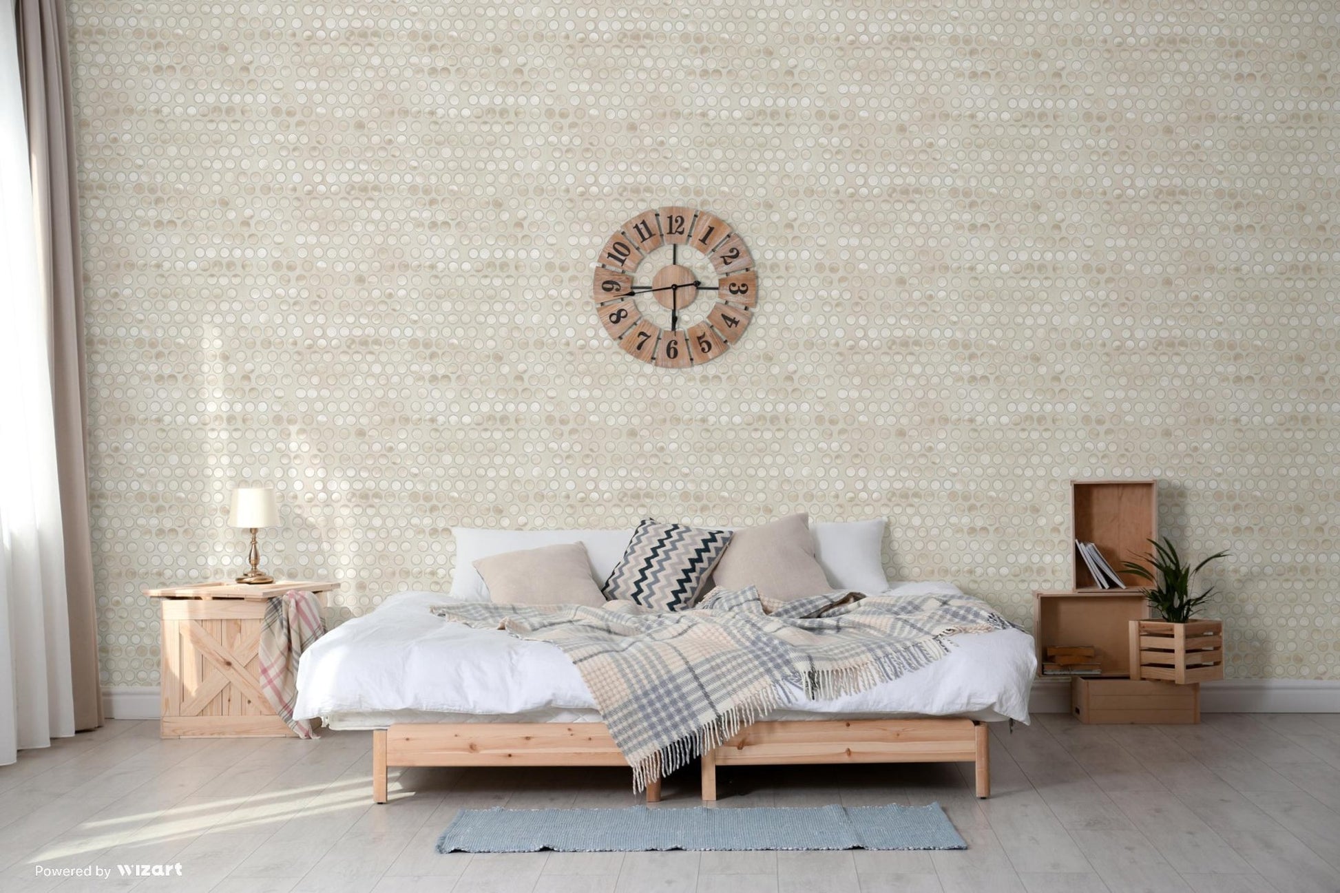 Indigo Maison 4706-1 room wallpaper by La Belle Maison