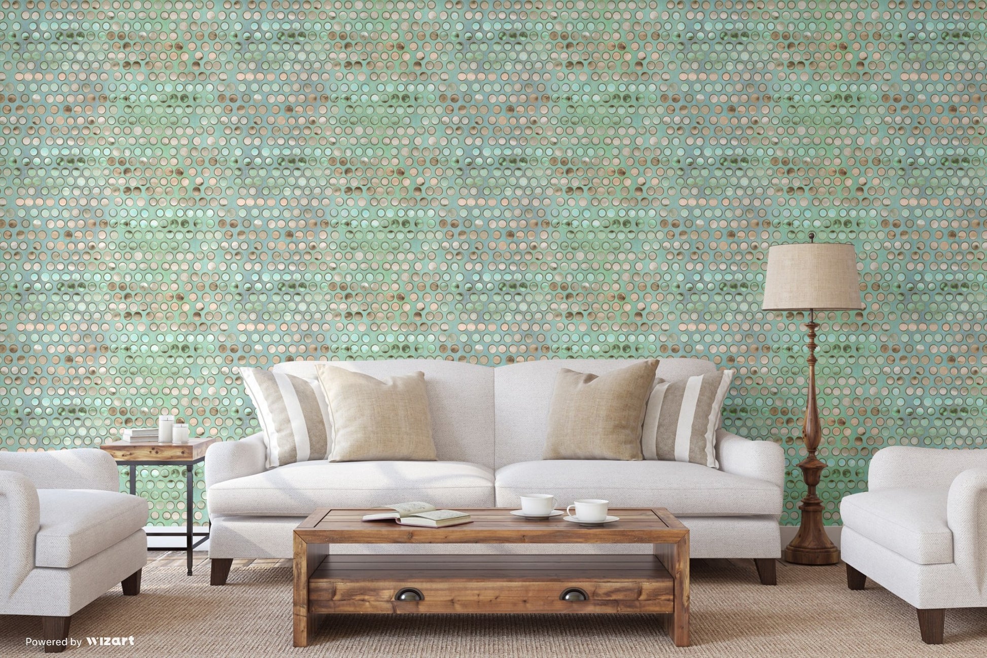 Indigo Maison 4706-2 room wallpaper by La Belle Maison