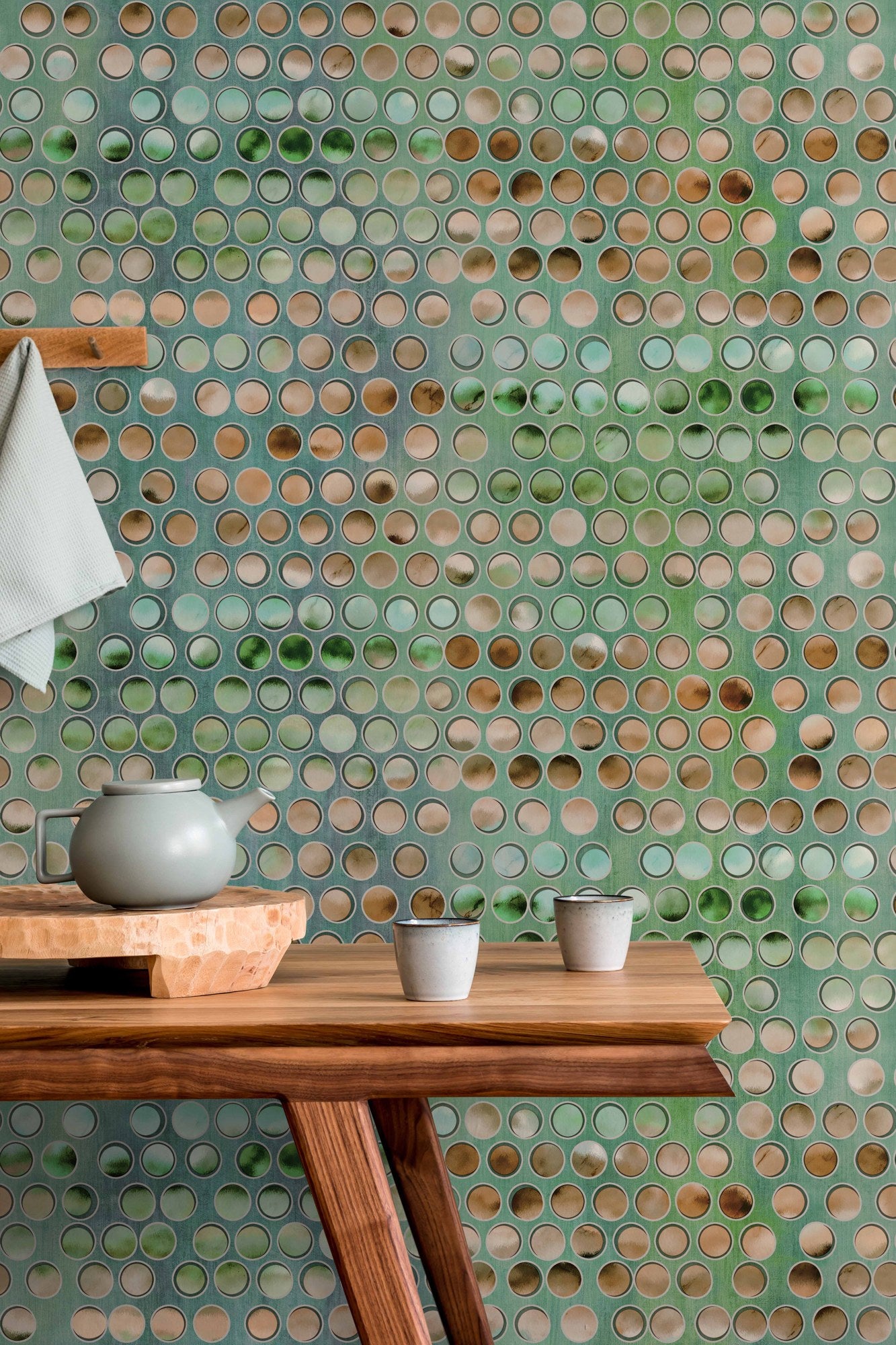 Indigo Maison 4706-3 room wallpaper by La Belle Maison