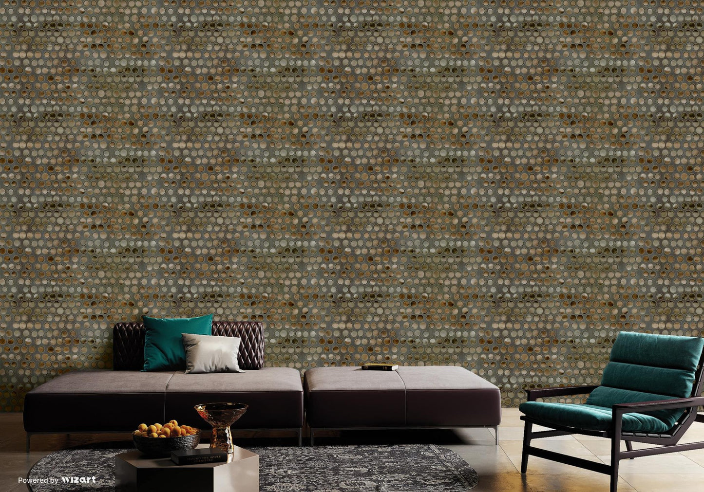Indigo Maison 4706-4 room wallpaper by La Belle Maison