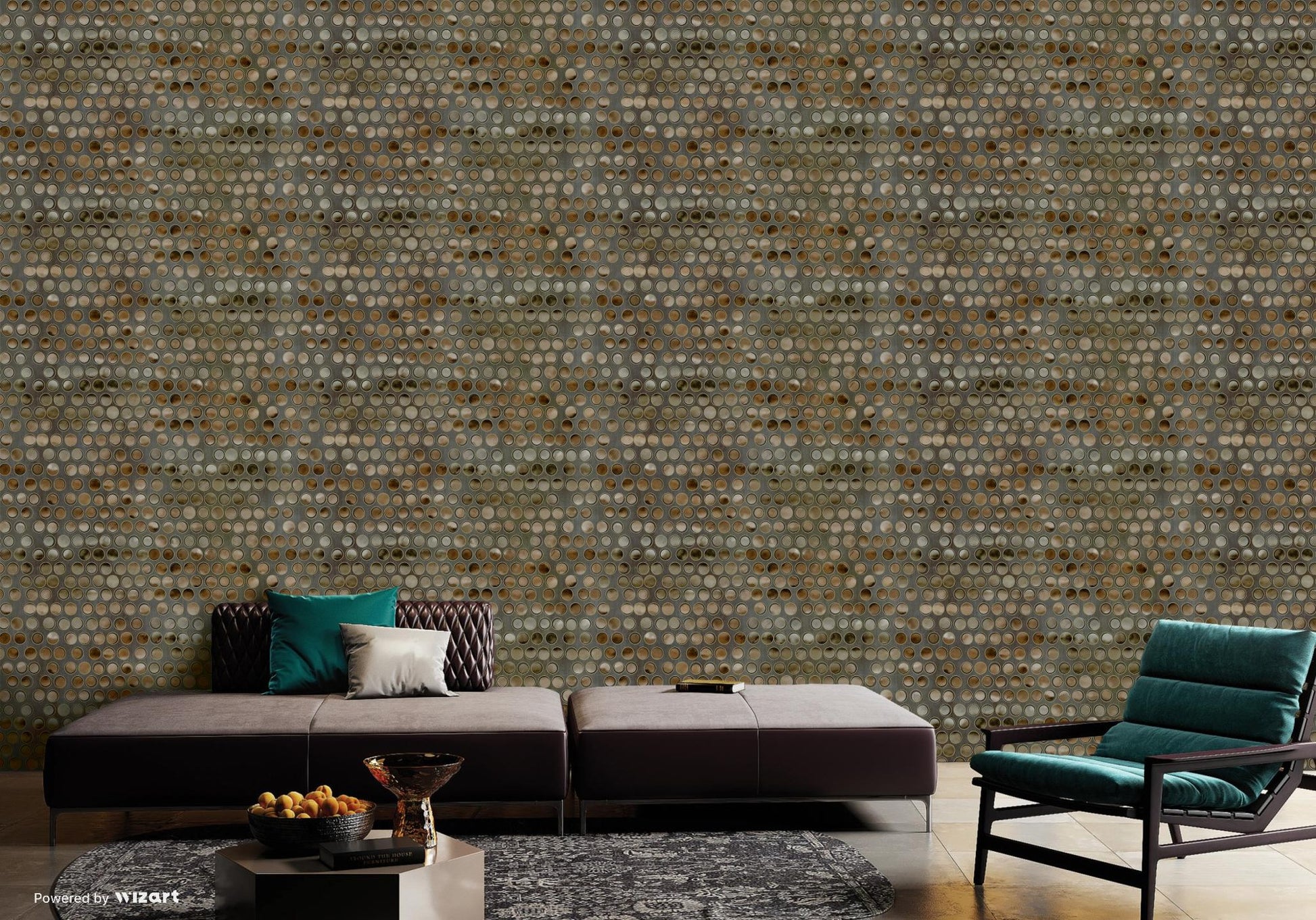 Indigo Maison 4706-4 room wallpaper by La Belle Maison