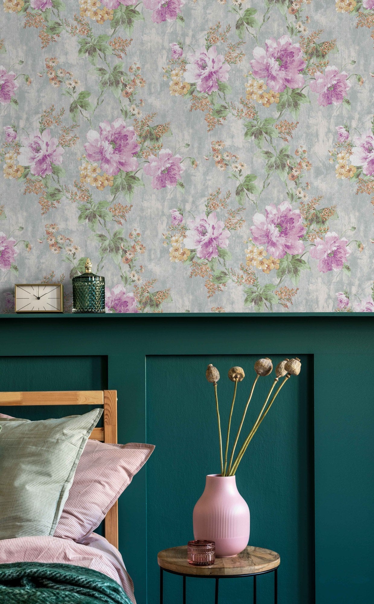 Indigo Maison 4708-1 room wallpaper by La Belle Maison