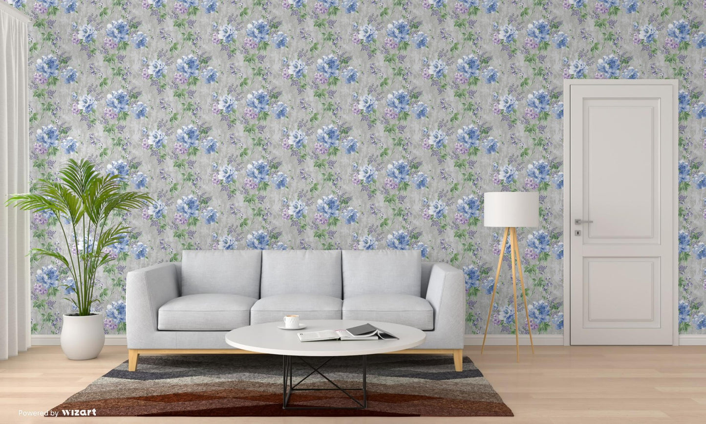 Indigo Maison 4708-3 room wallpaper by La Belle Maison