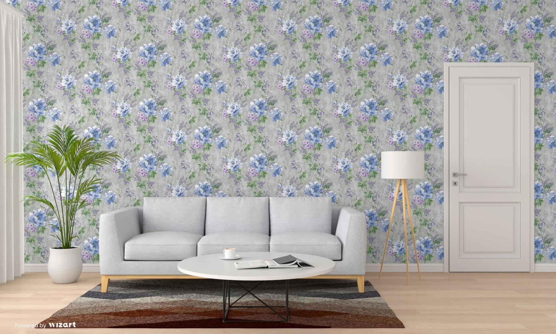 Indigo Maison 4708-3 room wallpaper by La Belle Maison