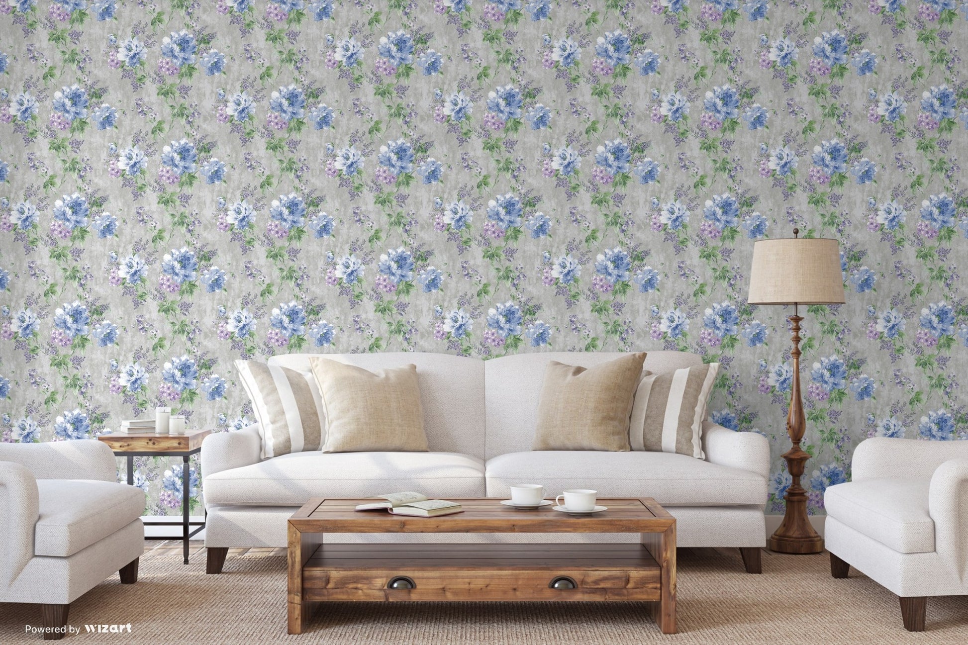 Indigo Maison 4708-3 room wallpaper by La Belle Maison