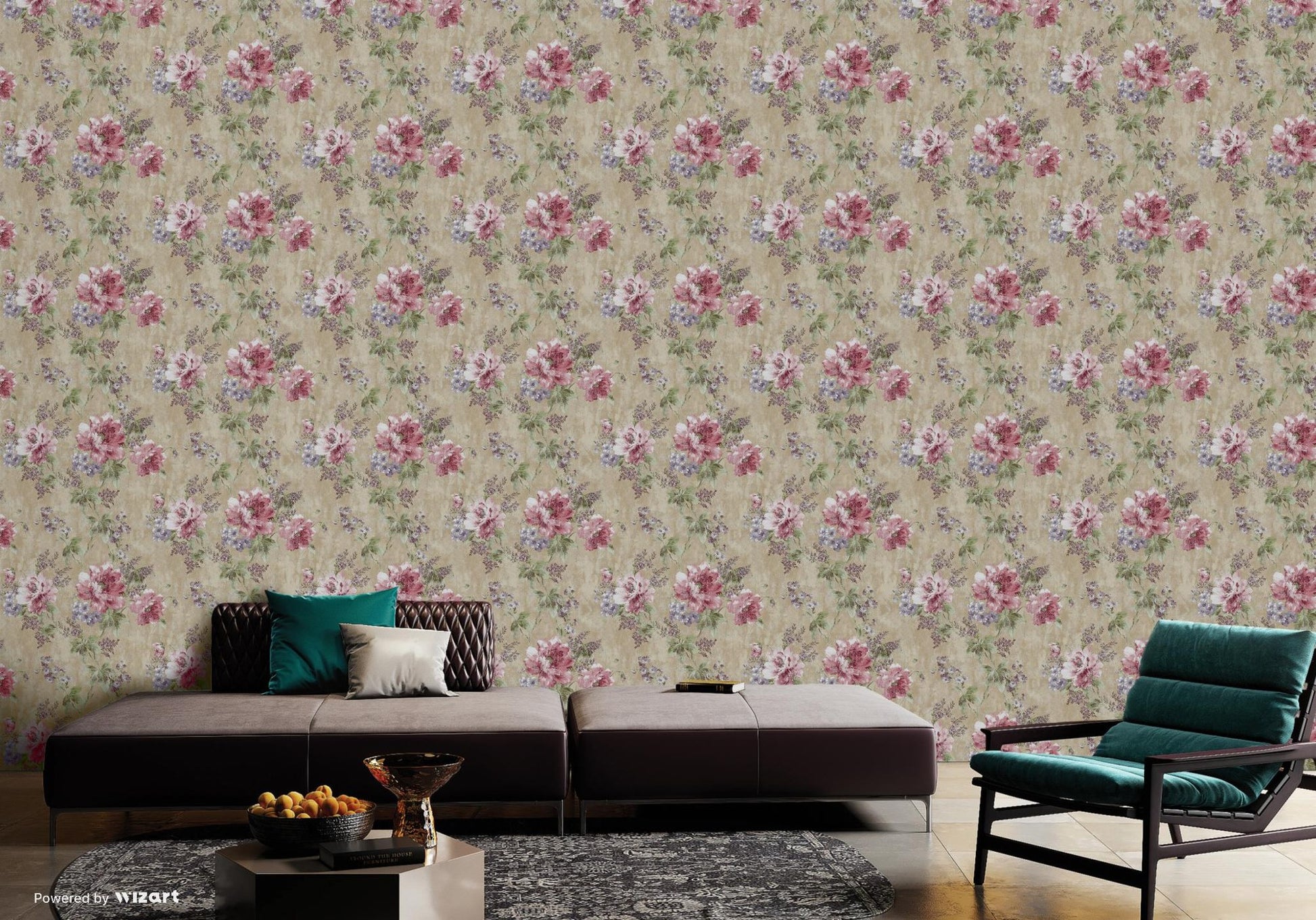 Indigo Maison 4708-4 room wallpaper by La Belle Maison