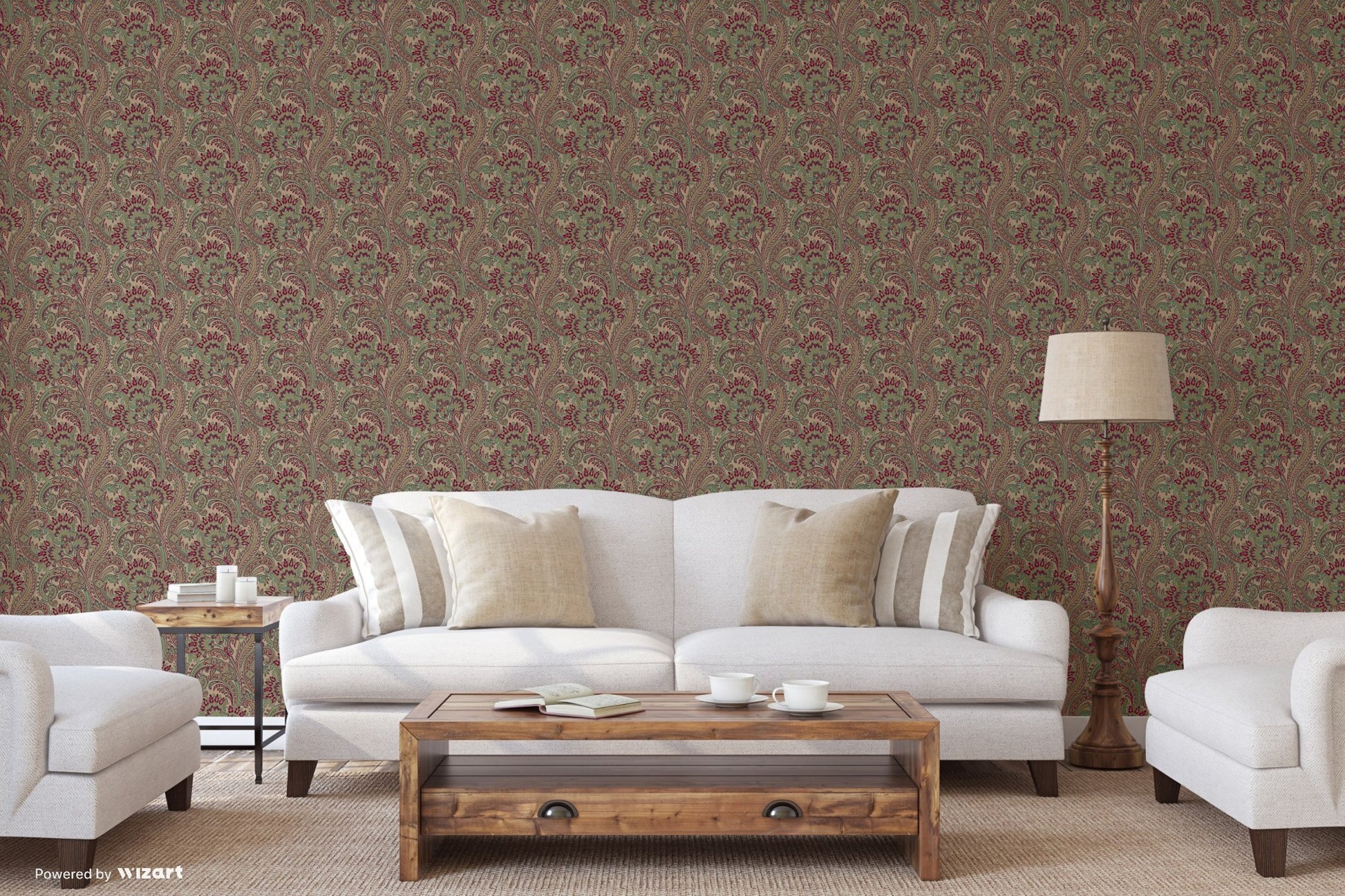 Indigo Maison 4711-2 room wallpaper by La Belle Maison