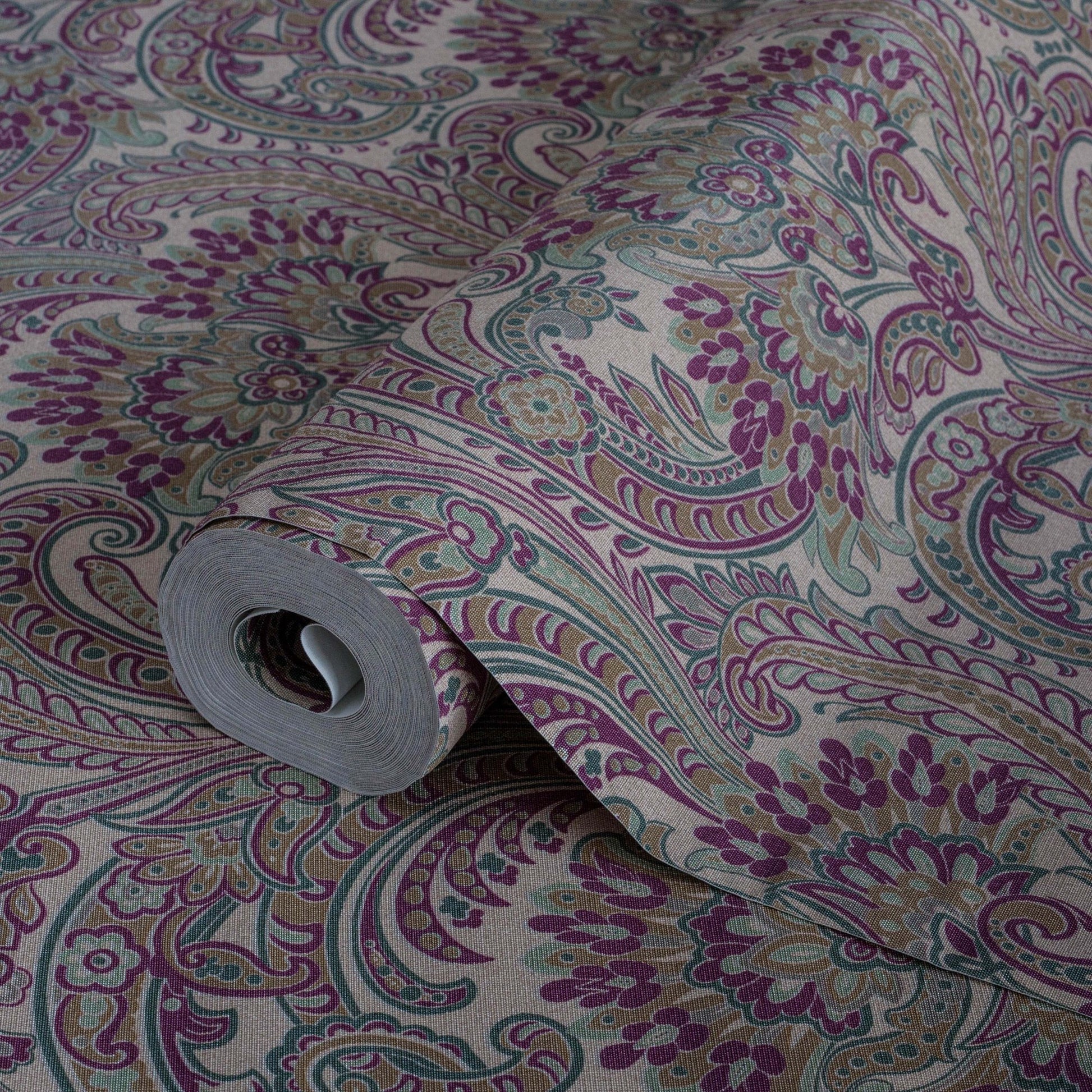 Indigo Maison 4711-2 detail wallpaper by La Belle Maison