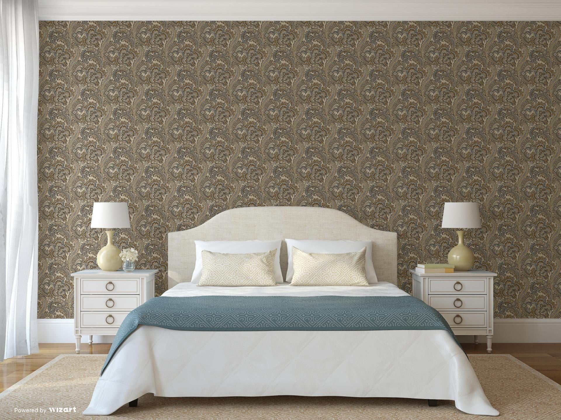Indigo Maison 4711-3 room wallpaper by La Belle Maison