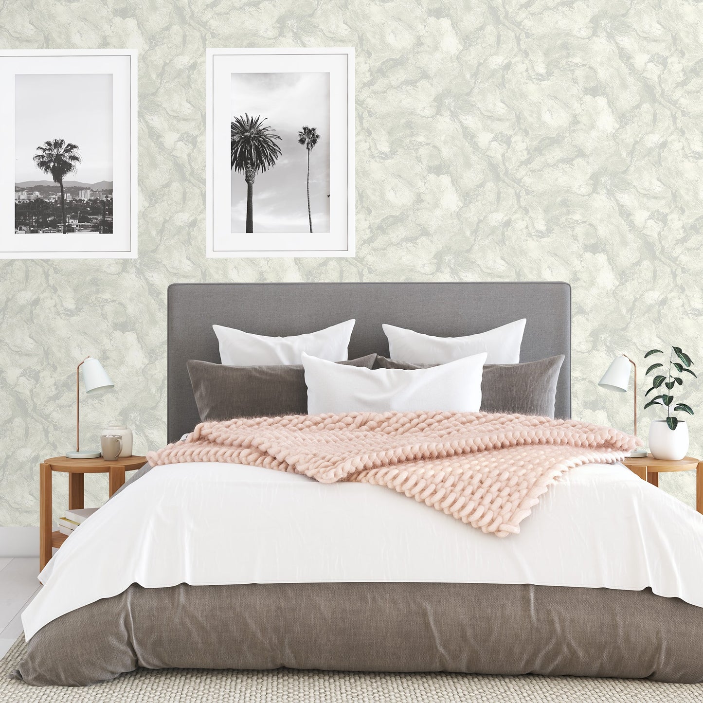 Indigo Maison Blue Garden Pattern Wallpaper by La Belle Maison