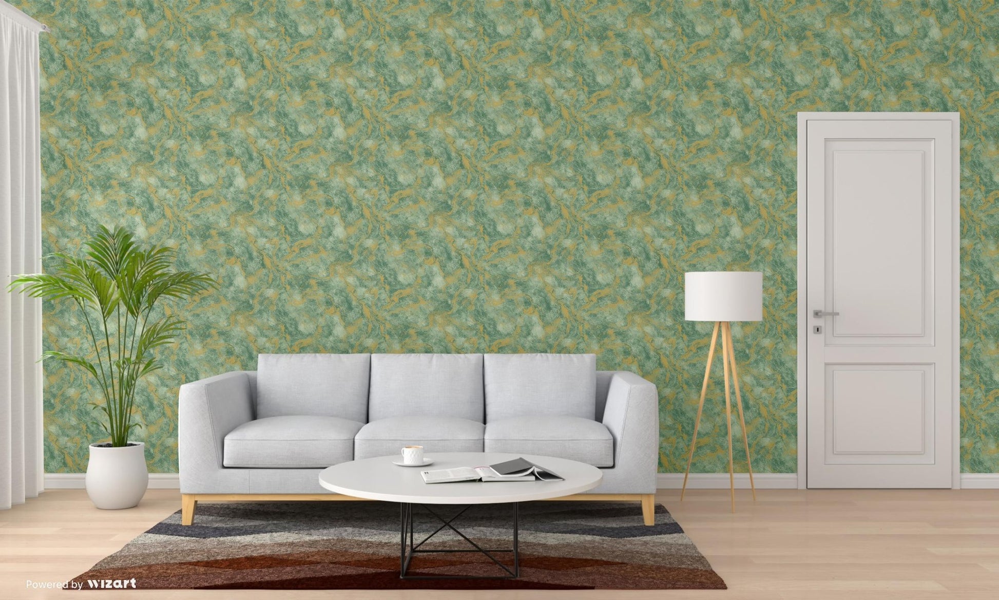 Indigo Maison 4712-3 room wallpaper by La Belle Maison