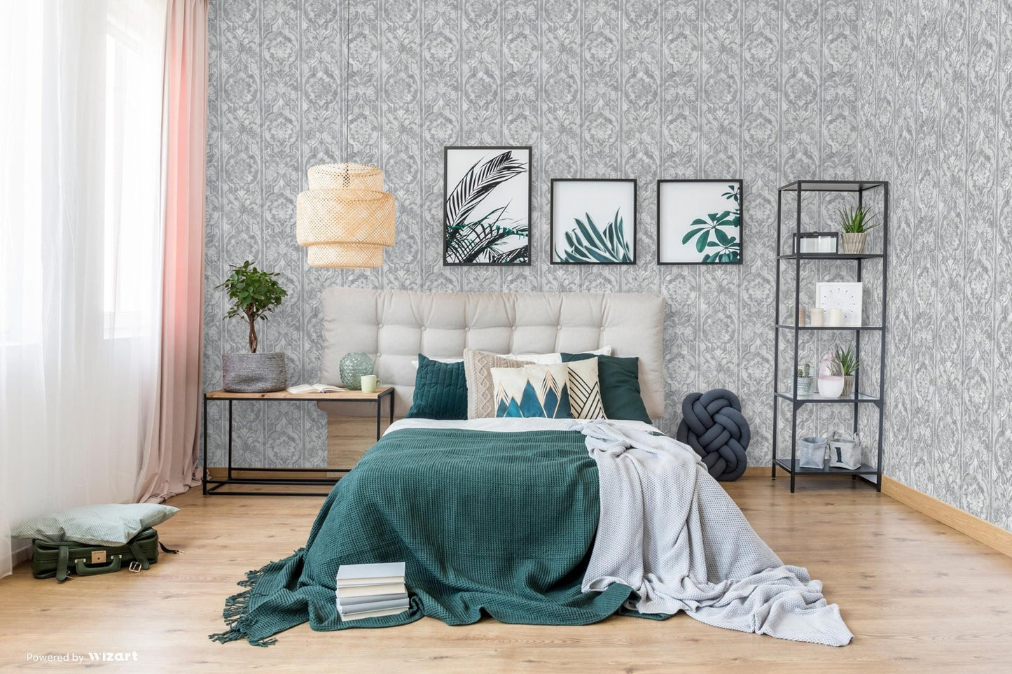 Indigo Maison 4713-1 room wallpaper by La Belle Maison
