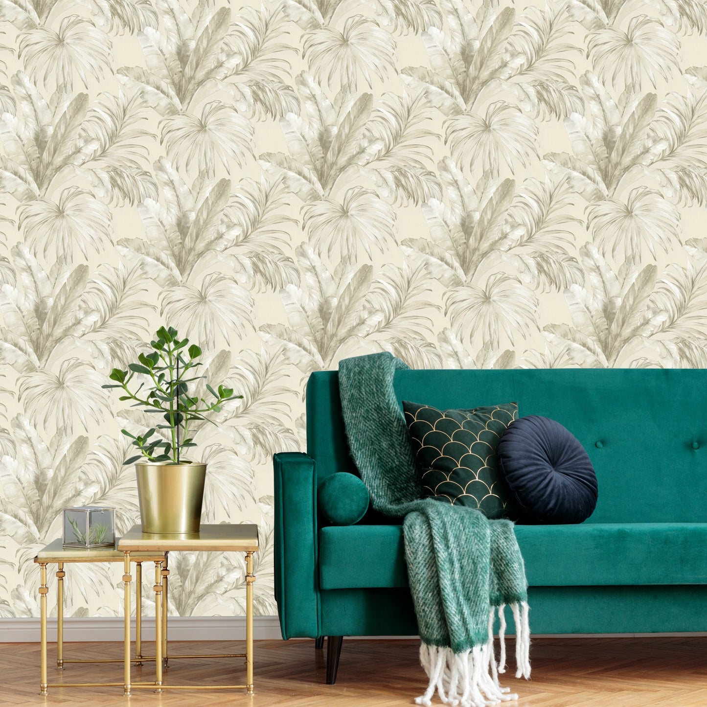 Indigo Maison 4714-1 room wallpaper by La Belle Maison