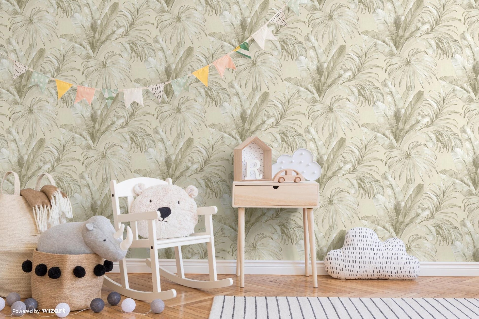 Indigo Maison 4714-1 room wallpaper by La Belle Maison