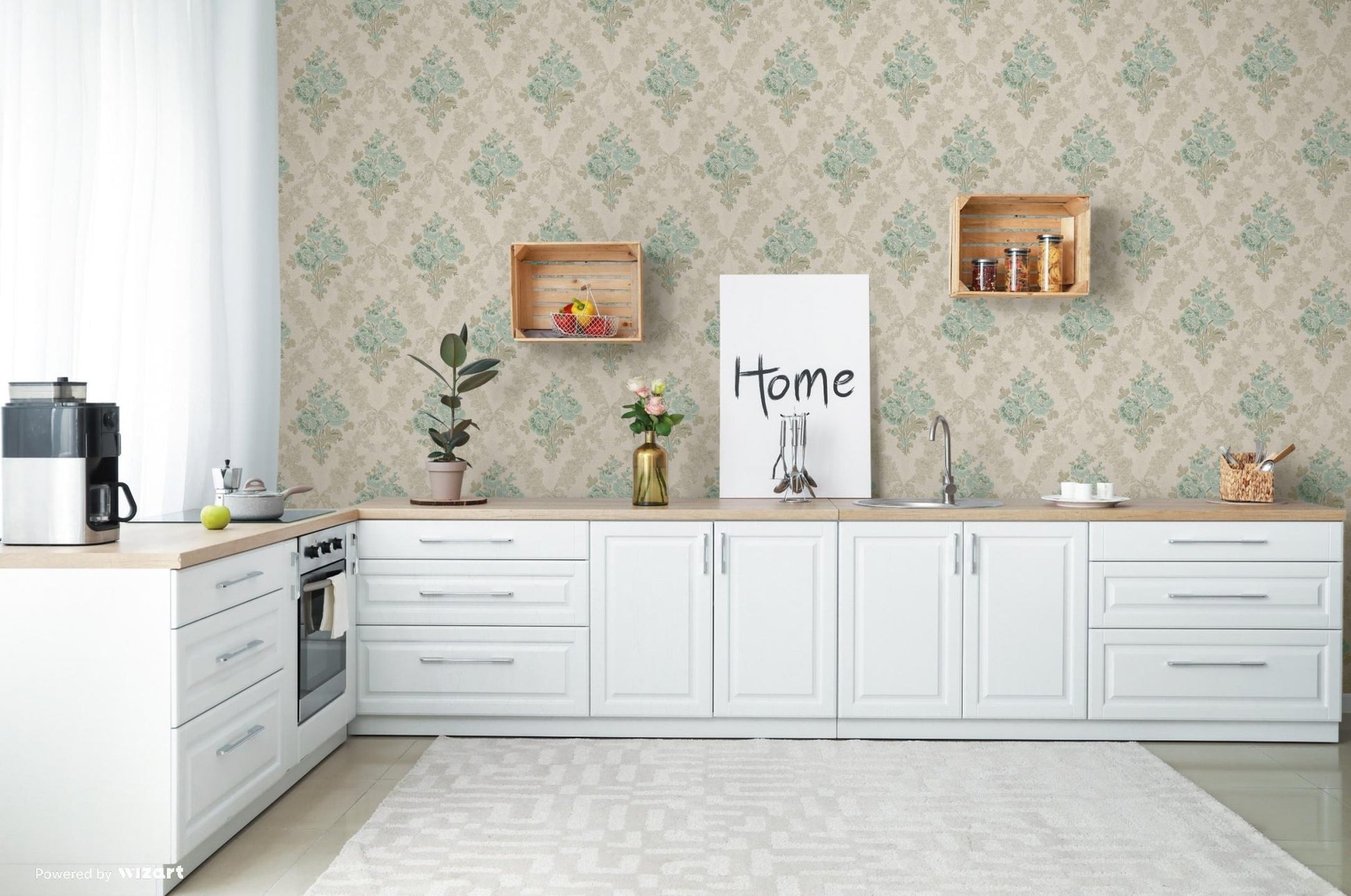 Kalina Garden 5802-3 room wallpaper by La Belle Maison