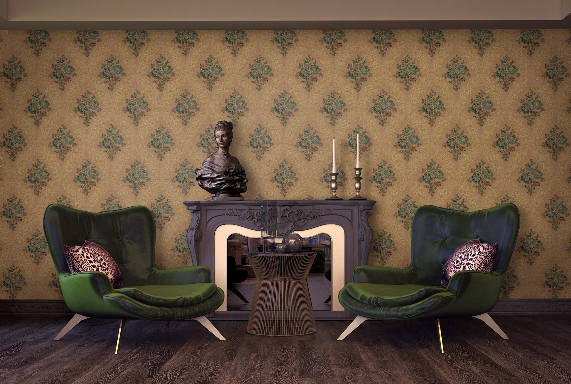 Kalina Garden 5802-5 room wallpaper by La Belle Maison
