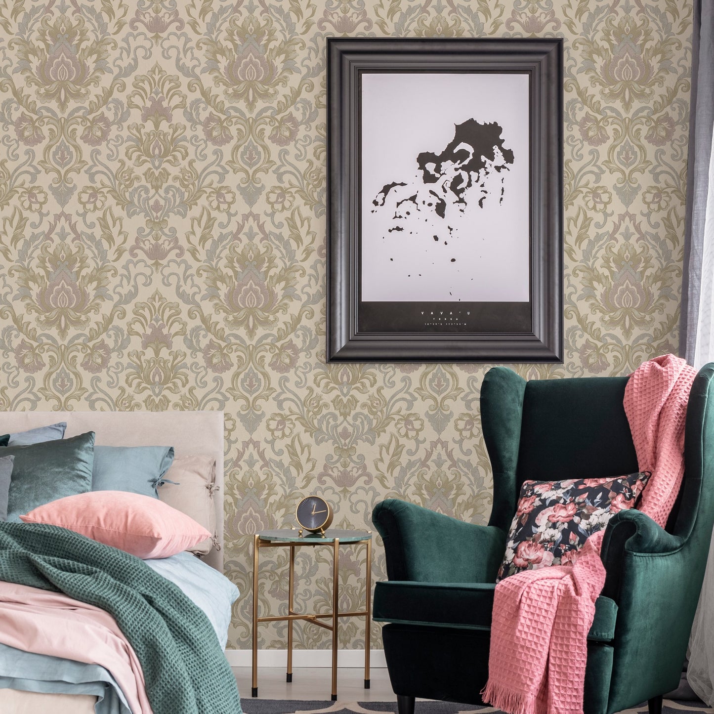 Kalina Garden 5804-3 room wallpaper by La Belle Maison