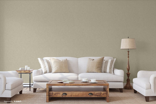 Kalina Garden Warm Grey Soft Ornamental Wallpaper by La Belle Maison