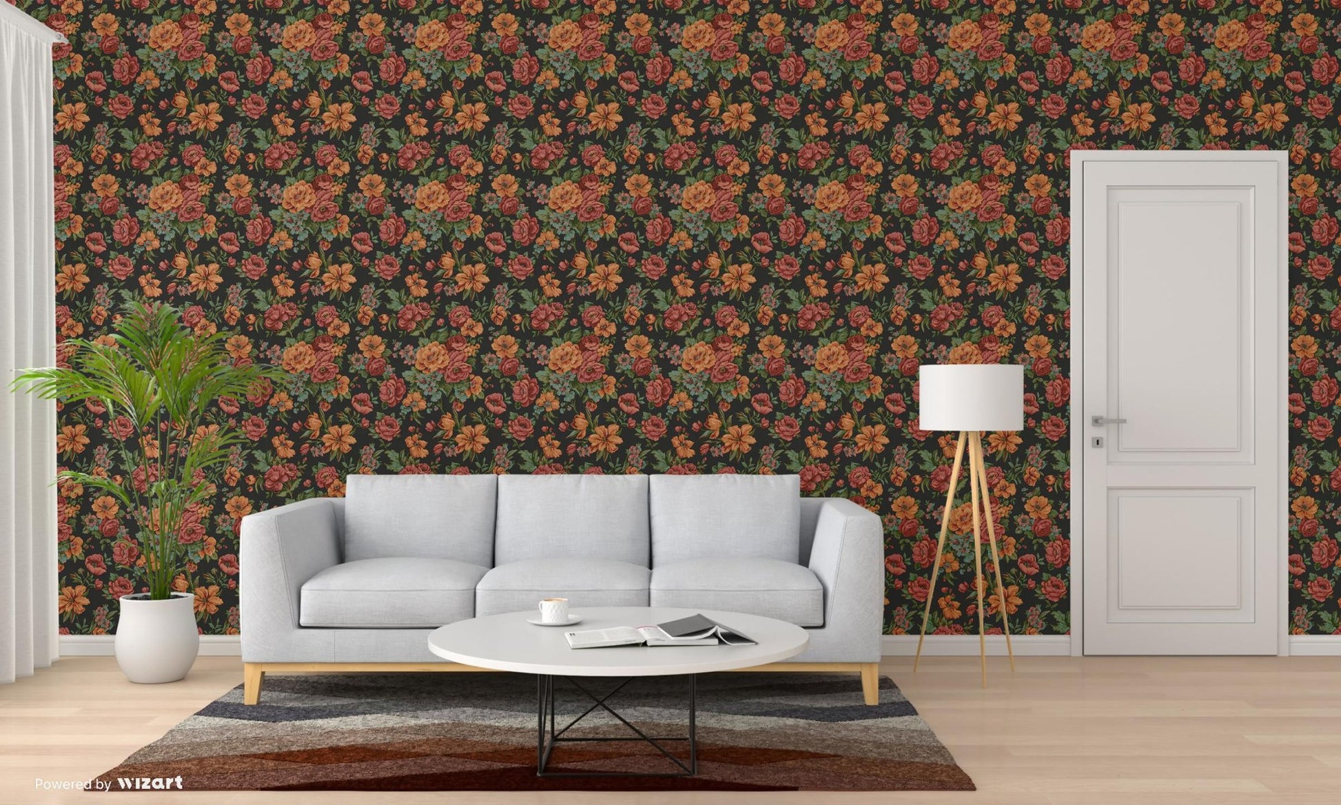 Kalina Garden 5806-6 room wallpaper by La Belle Maison