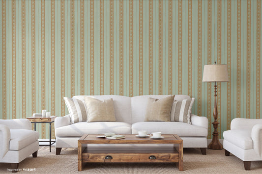 Kalina Garden Dove Grey Soft Ornamental Wallpaper by La Belle Maison