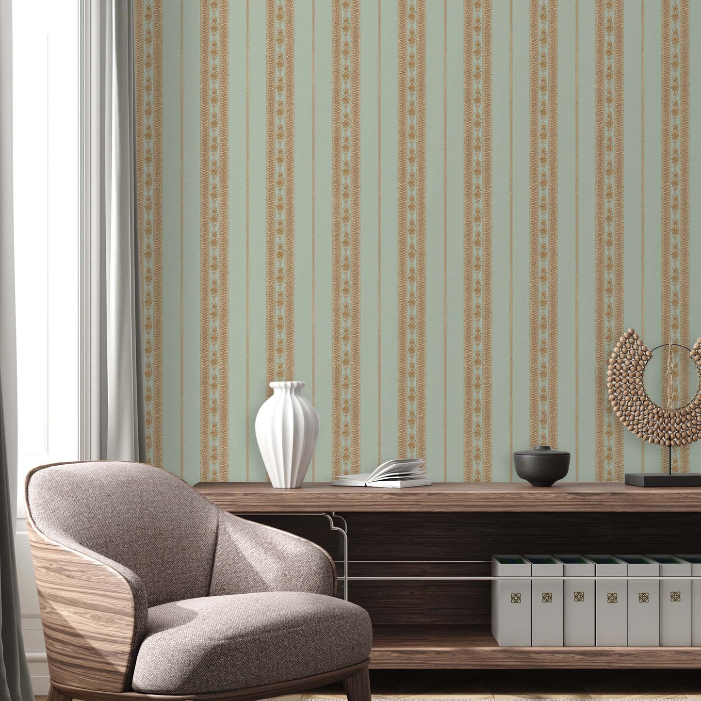 Kalina Garden 5808-3 room wallpaper by La Belle Maison