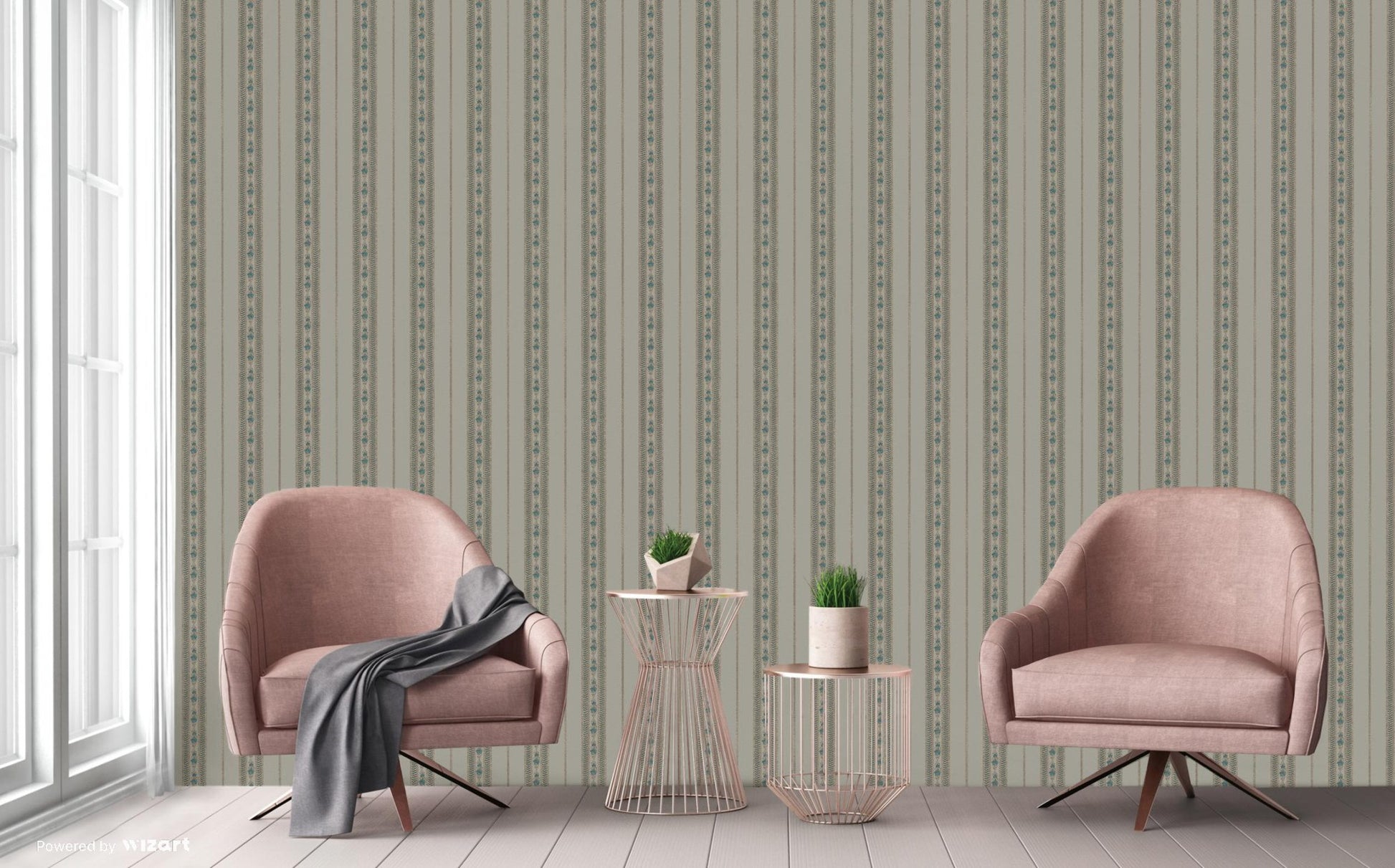 Kalina Garden 5808-4 room wallpaper by La Belle Maison