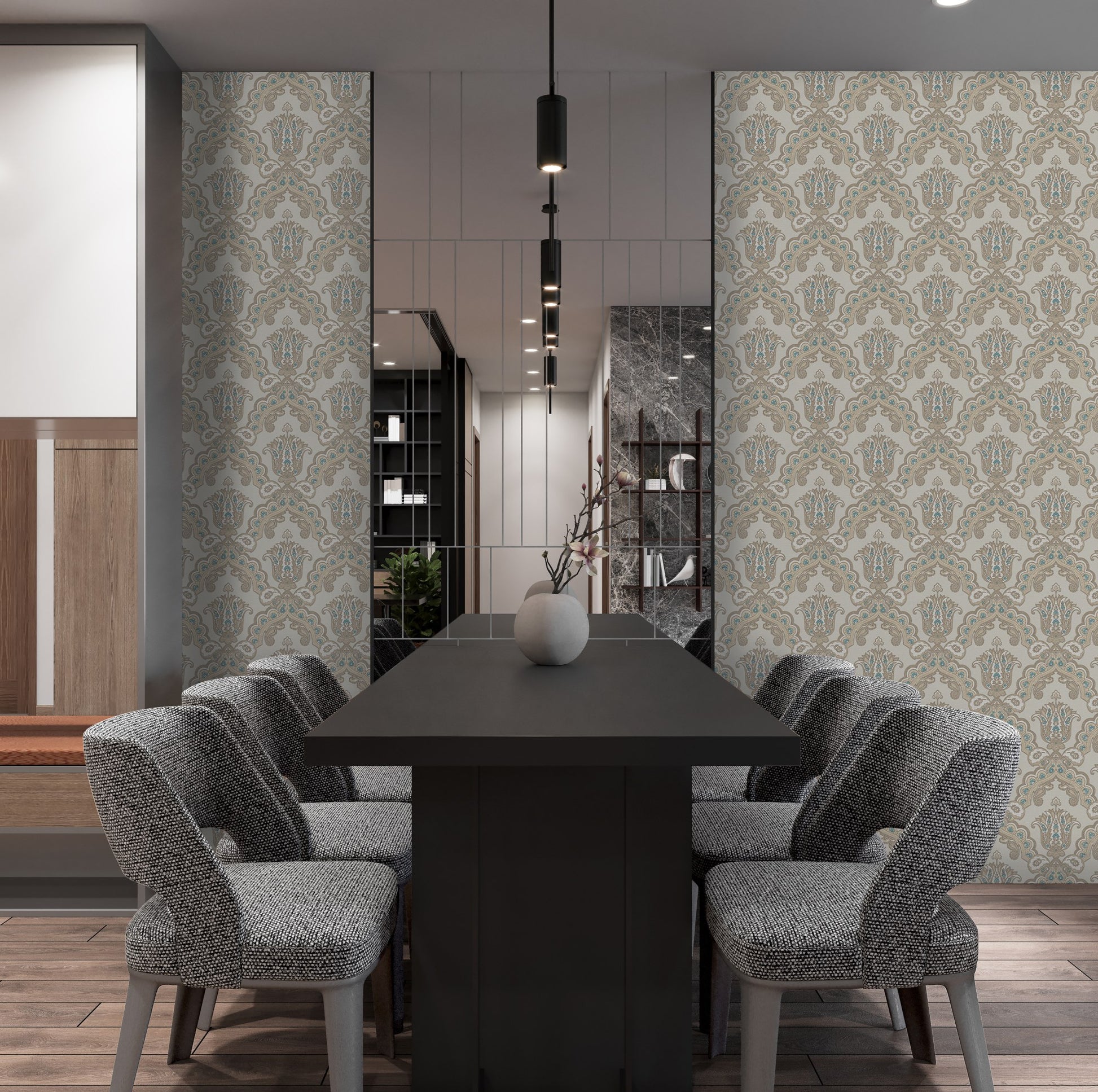 Kalina Garden 5809-4 room wallpaper by La Belle Maison