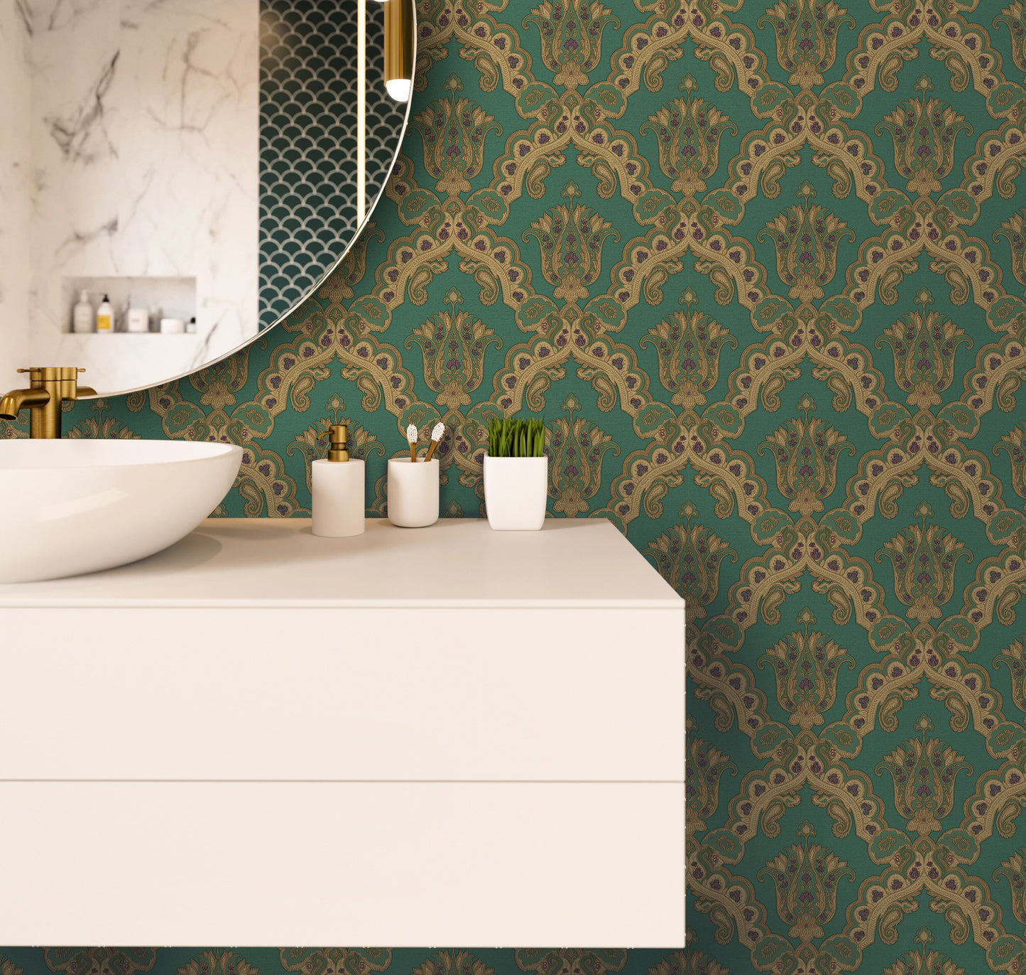 Kalina Garden 5809-5 room wallpaper by La Belle Maison