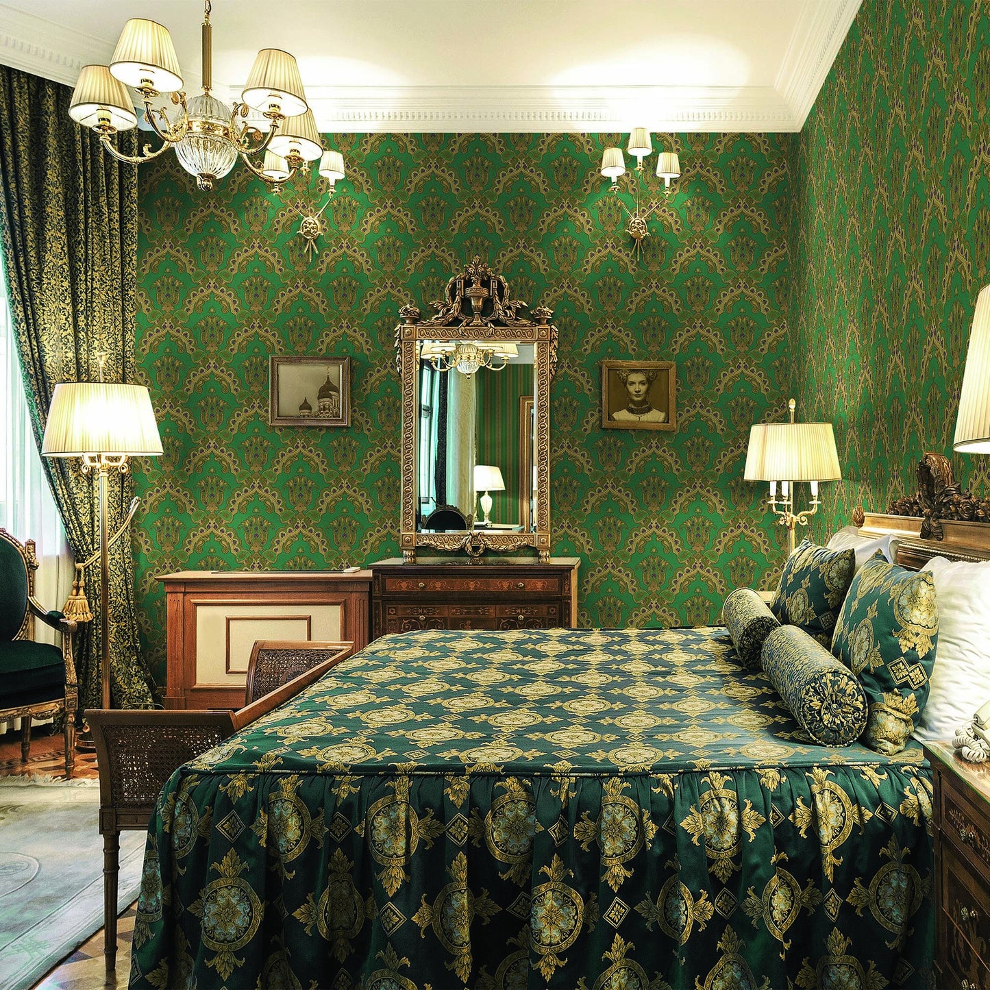 Kalina Garden 5809-5 room wallpaper by La Belle Maison