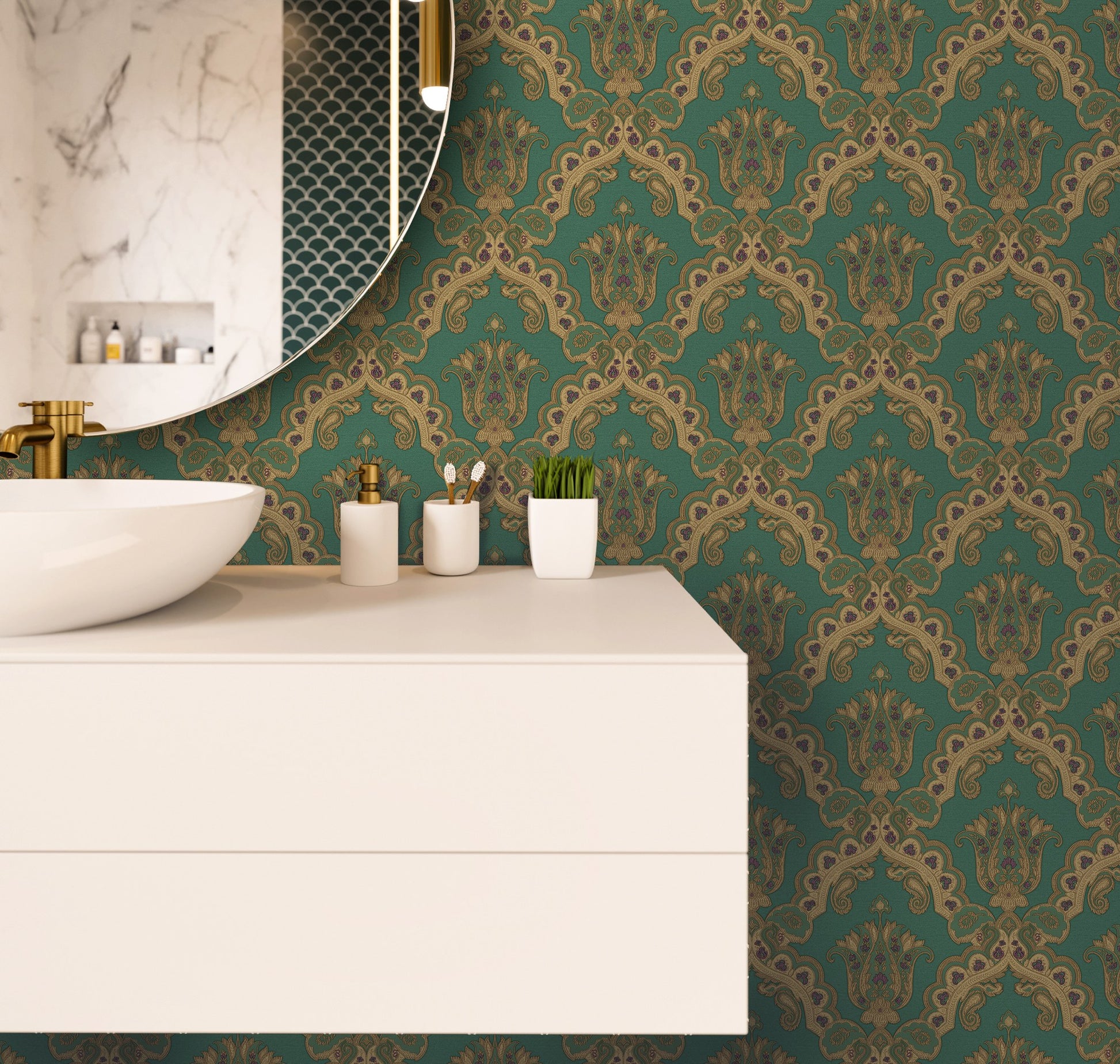 Kalina Garden 5809-5 room wallpaper by La Belle Maison