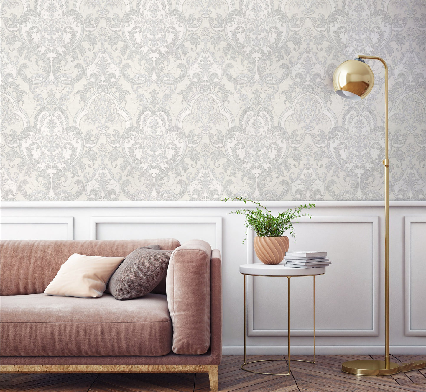 Maison Ephes Linen Silk Effect Wallpaper by La Belle Maison