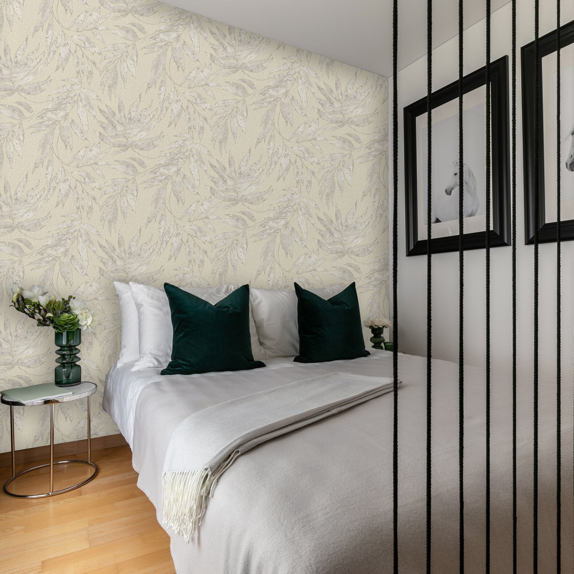 Maison Ephes Ash Soft Geometric Wallpaper by La Belle Maison