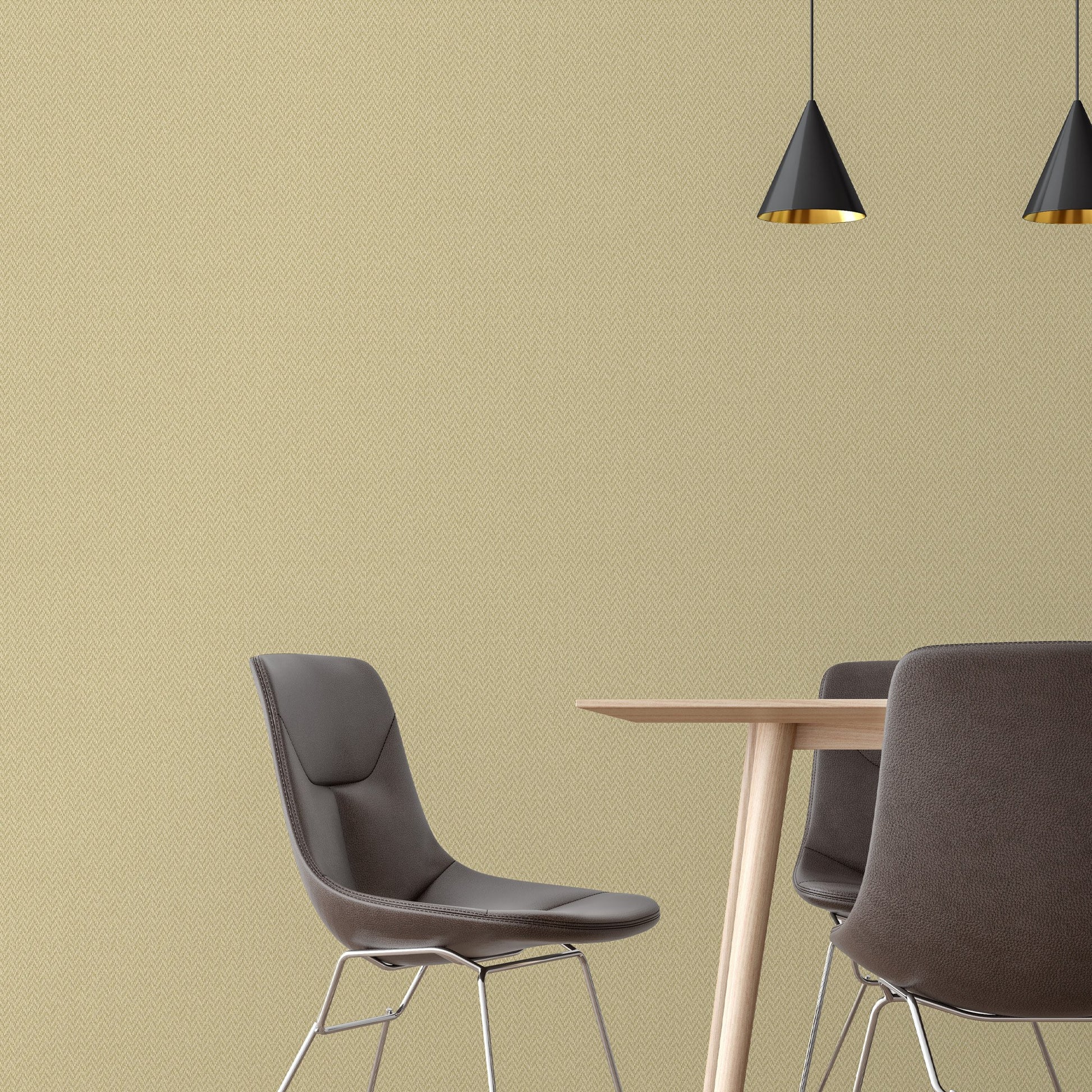 Maison Ephes Biscuit Polished Surface Wallpaper by La Belle Maison