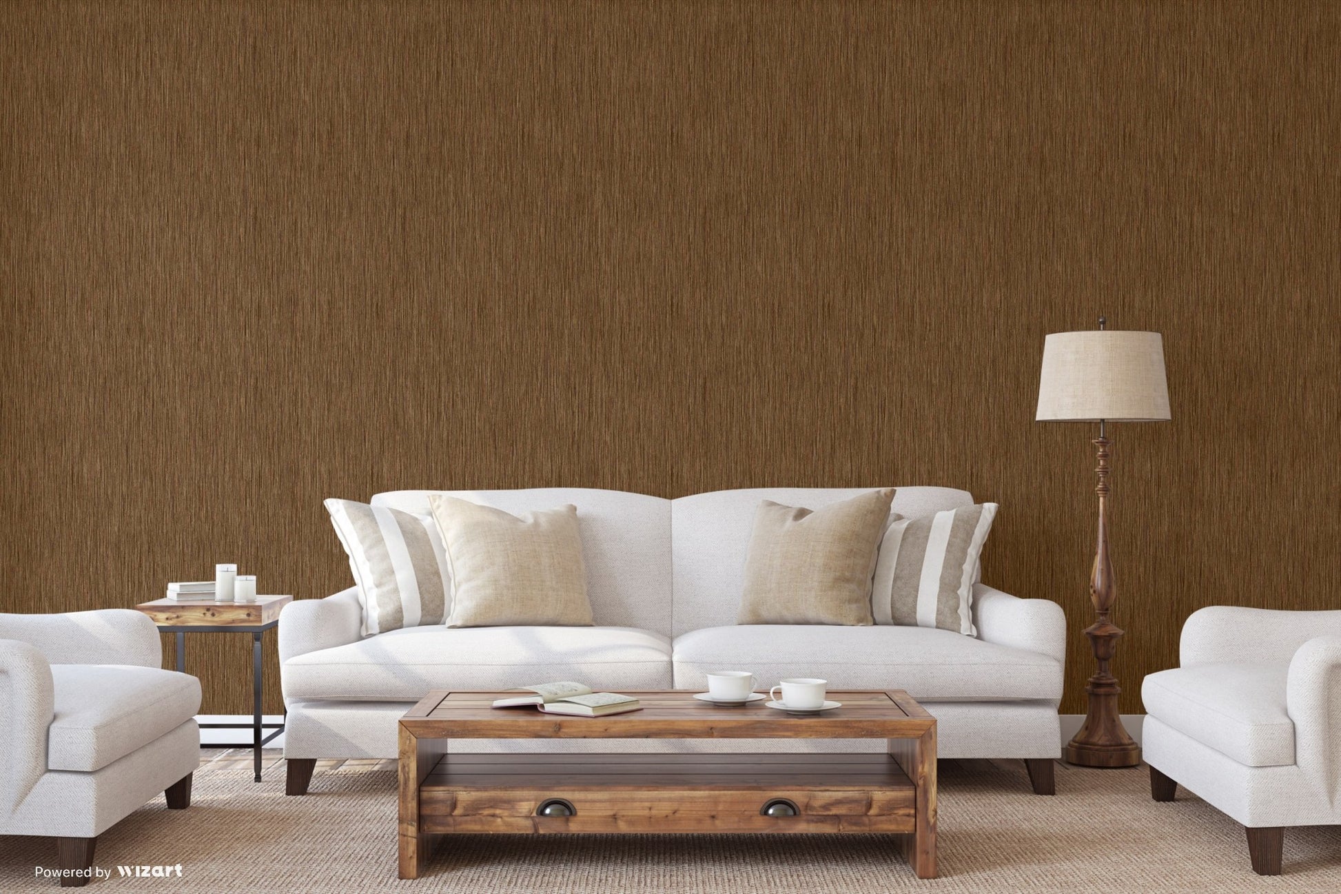 Maison Ephes Fawn Elegant Pattern Wallpaper by La Belle Maison