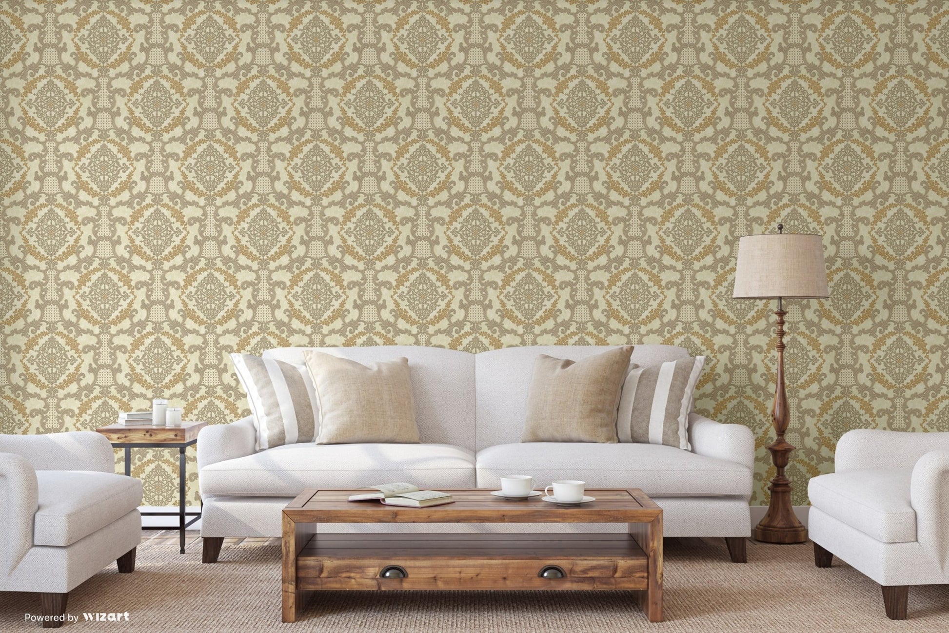 Maison Ephes Linen Luxury Texture Wallpaper II by La Belle Maison