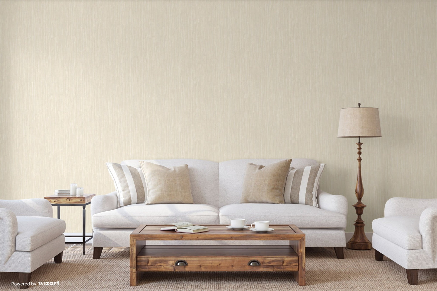 Maison Ephes Dune Silk Effect Wallpaper by La Belle Maison