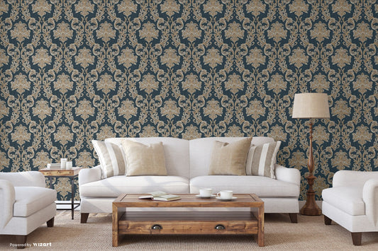 Maison Ephes Mist Grey Luxury Texture Wallpaper by La Belle Maison