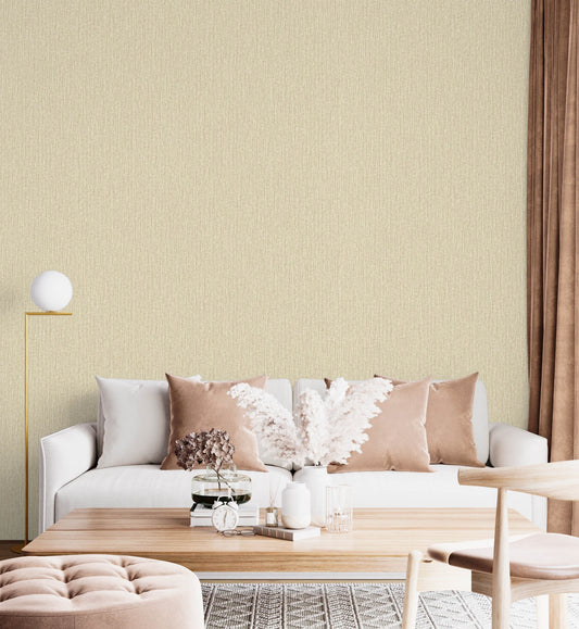Maison Voyage Golden Sand Soft Linear Wallpaper by La Belle Maison