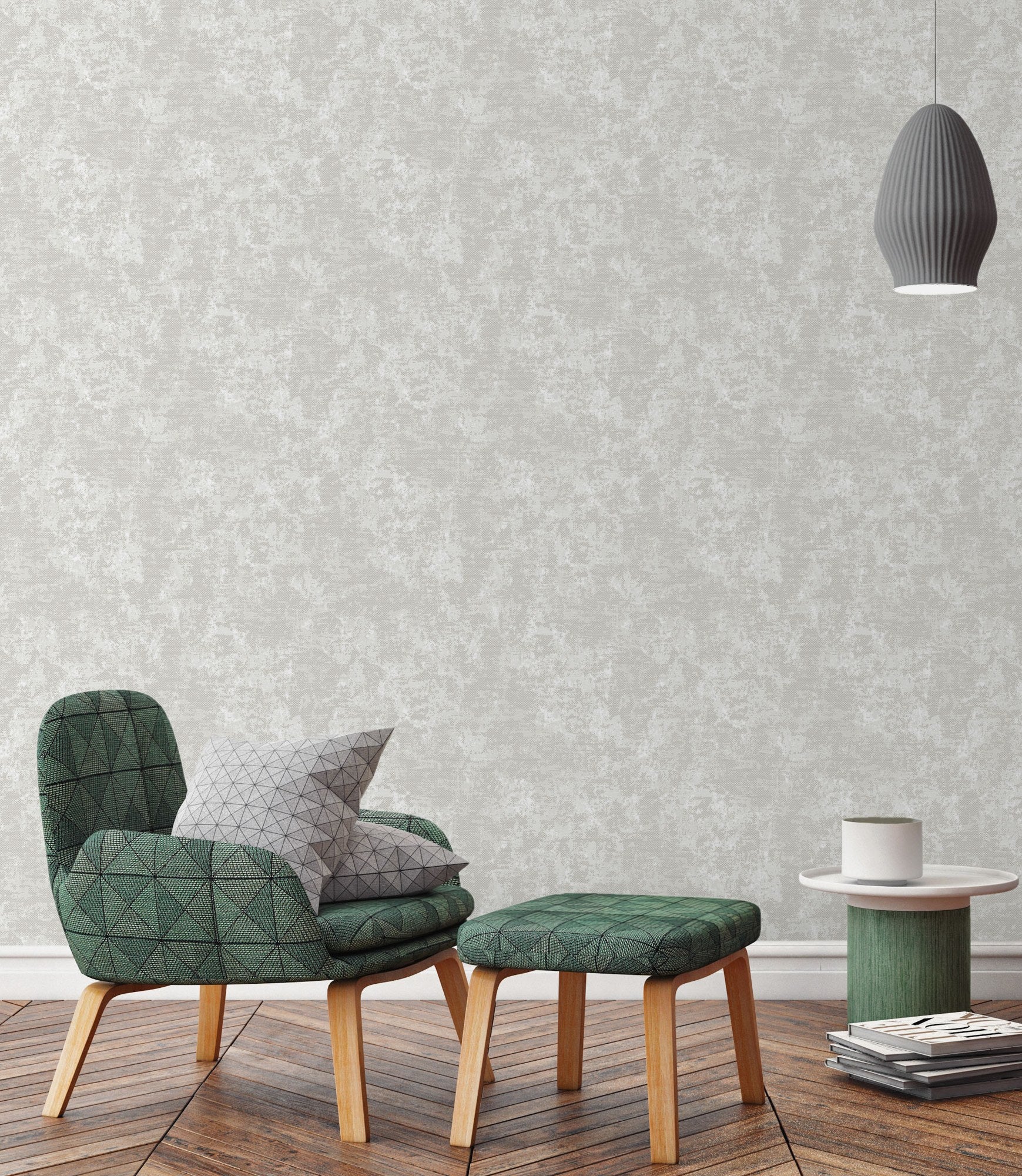 Maison Voyage Soft White Relaxed Texture Wallpaper by La Belle Maison