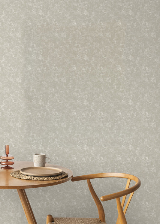 Maison Voyage Stone Elegant Stripe Wallpaper by La Belle Maison
